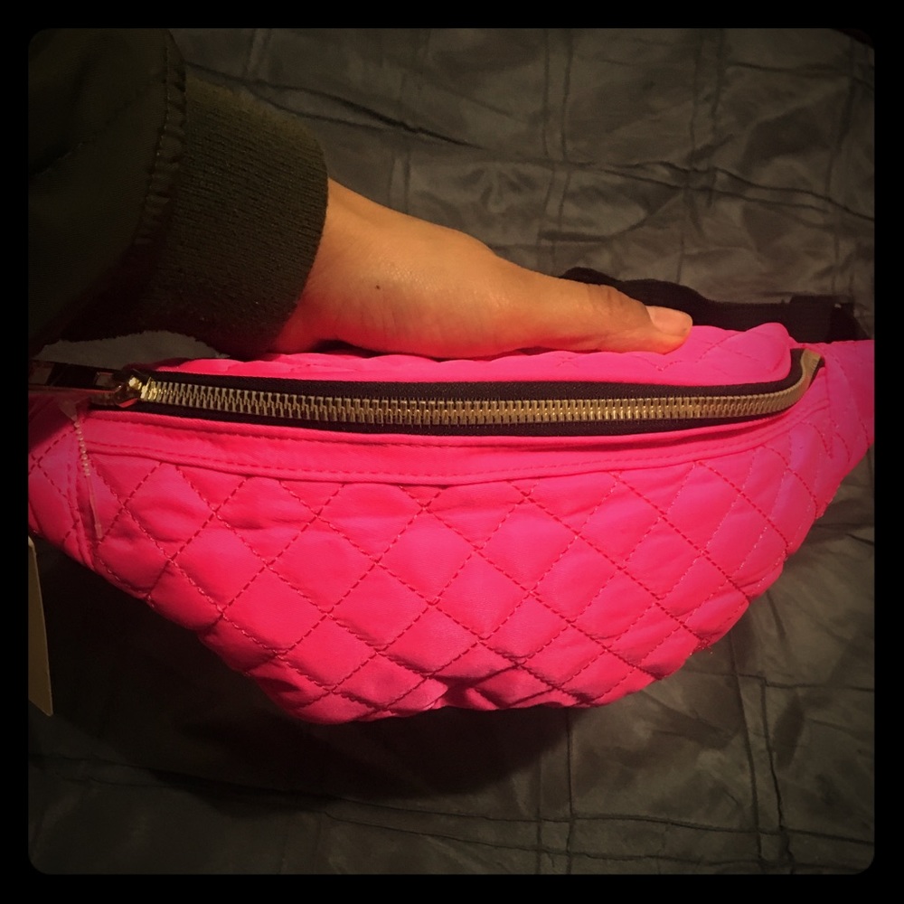 Stylish Bright Pink Fanny Pack
